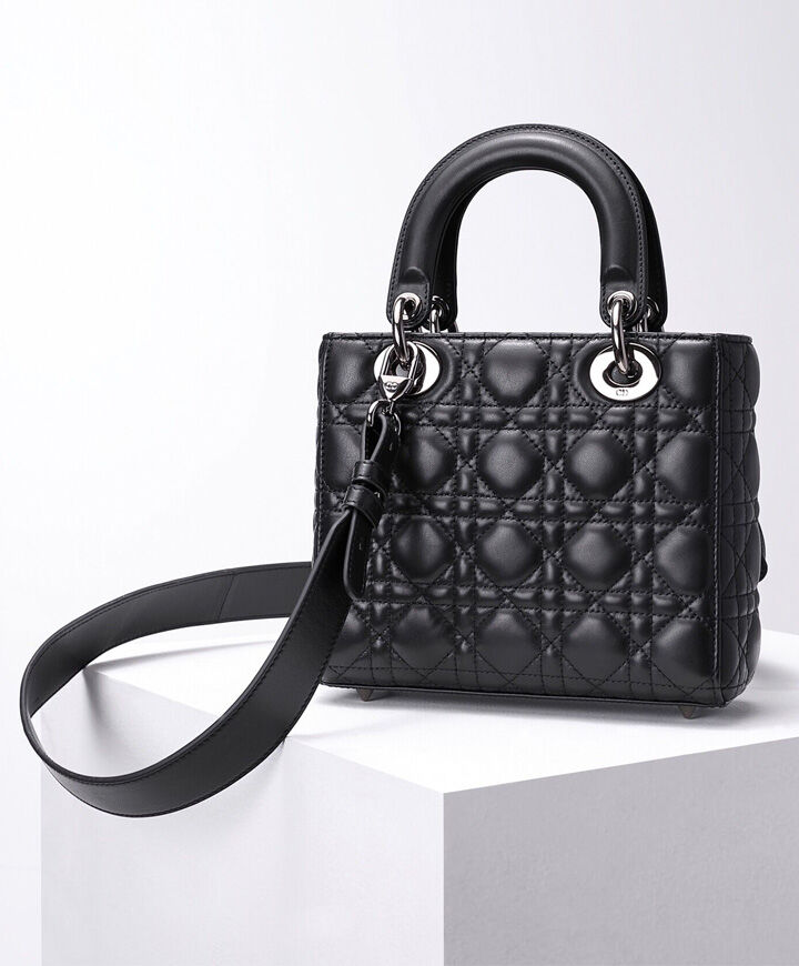 Christian Dior Lady Dior My Abcdior Bag Black